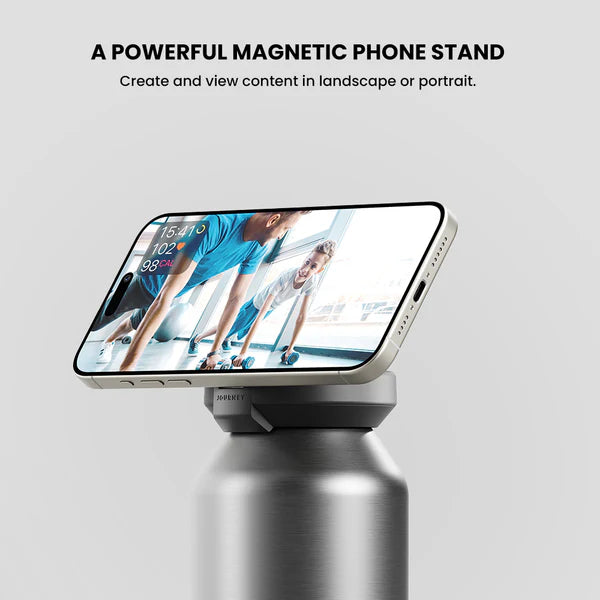 Sports Bottle with Magnetic Phone Holder