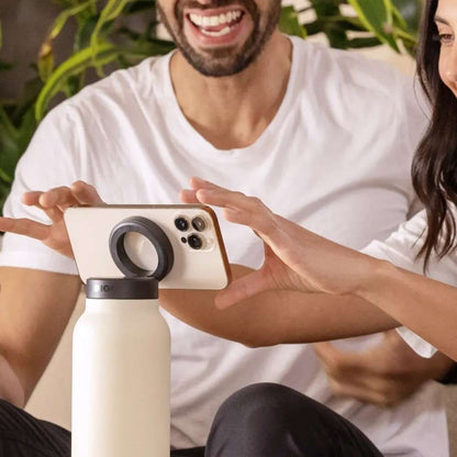 Sports Bottle with Magnetic Phone Holder