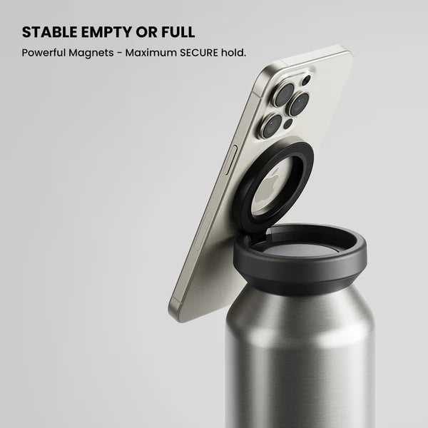 Sports Bottle with Magnetic Phone Holder